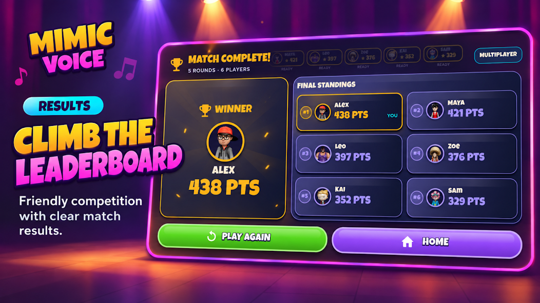 Mimic Voice :Party Game Mobile 游戏截图