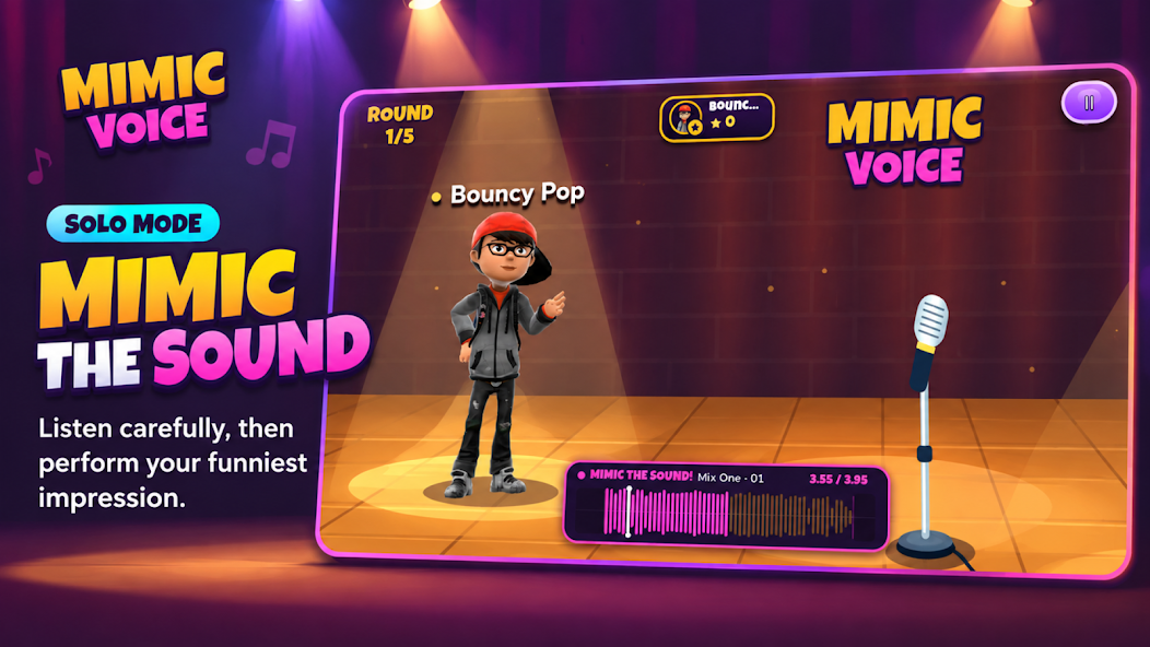 Mimic Voice :Party Game Mobile 游戏截图