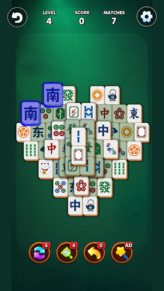 Mahjong Brain Puzzle Game 游戏截图