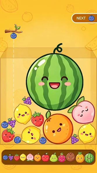 Fruit Drop: Merge Game 游戏截图