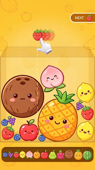 Fruit Drop: Merge Game 游戏截图