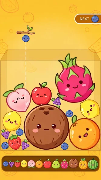 Fruit Drop: Merge Game 游戏截图
